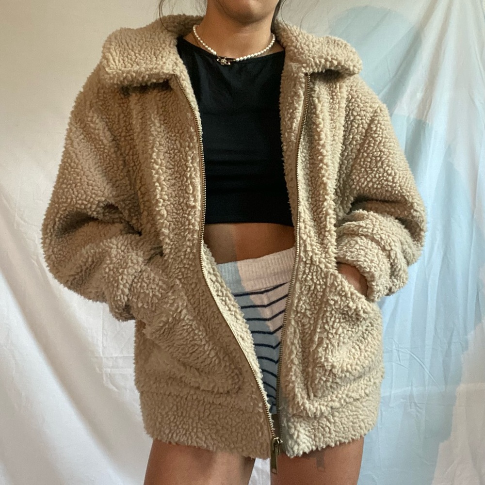 Teddy bear coat